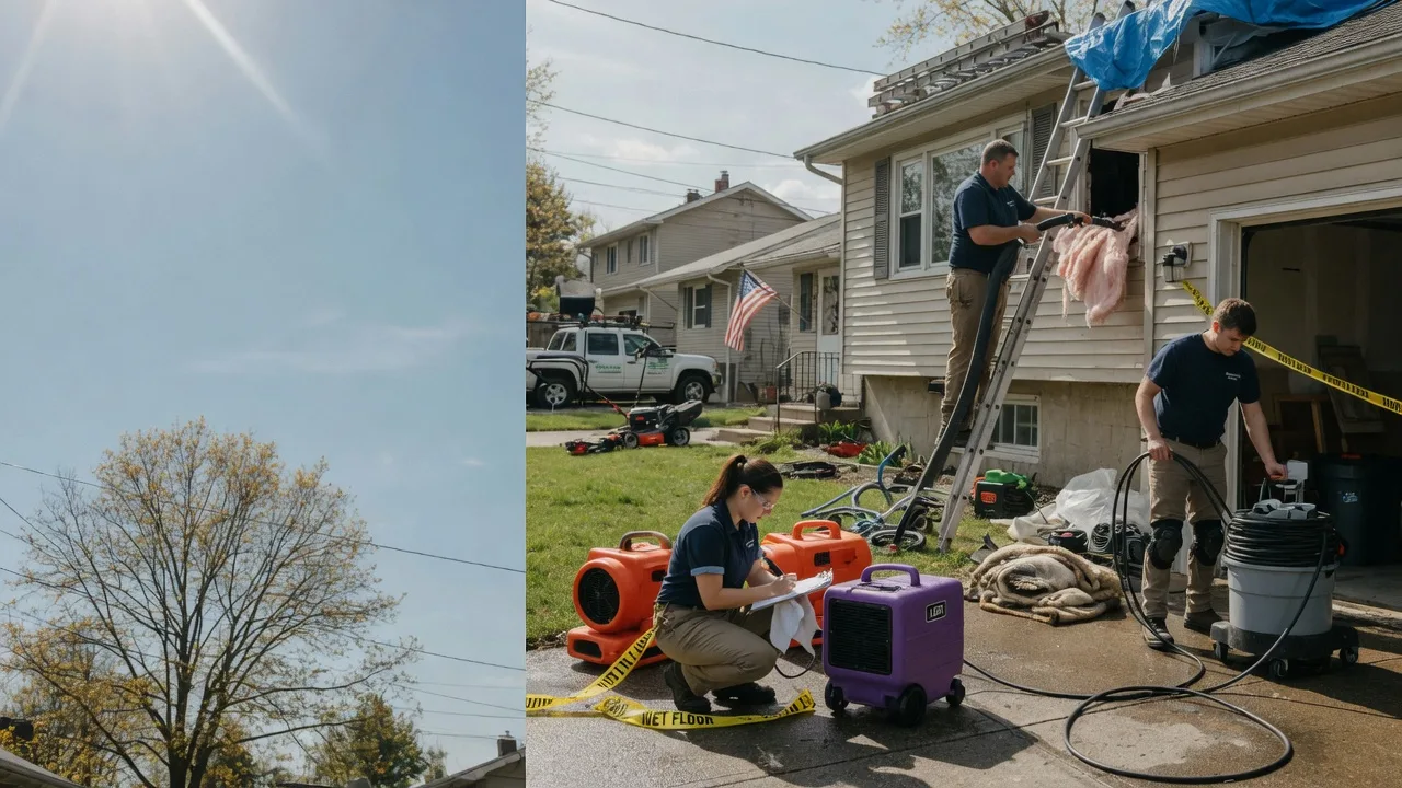 Emergency Water Removal in Holcomb, IL near me